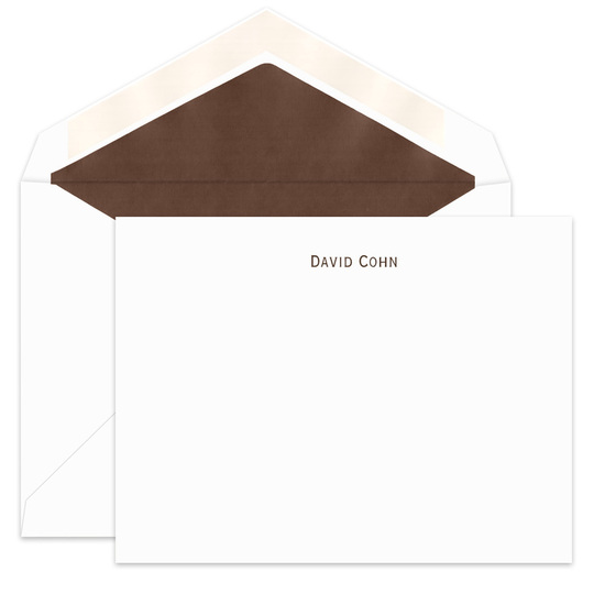 Block Petite Correspondence Cards